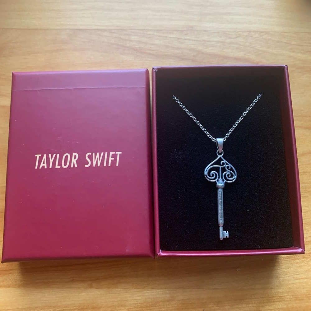 Taylor Swift RED vault key necklace